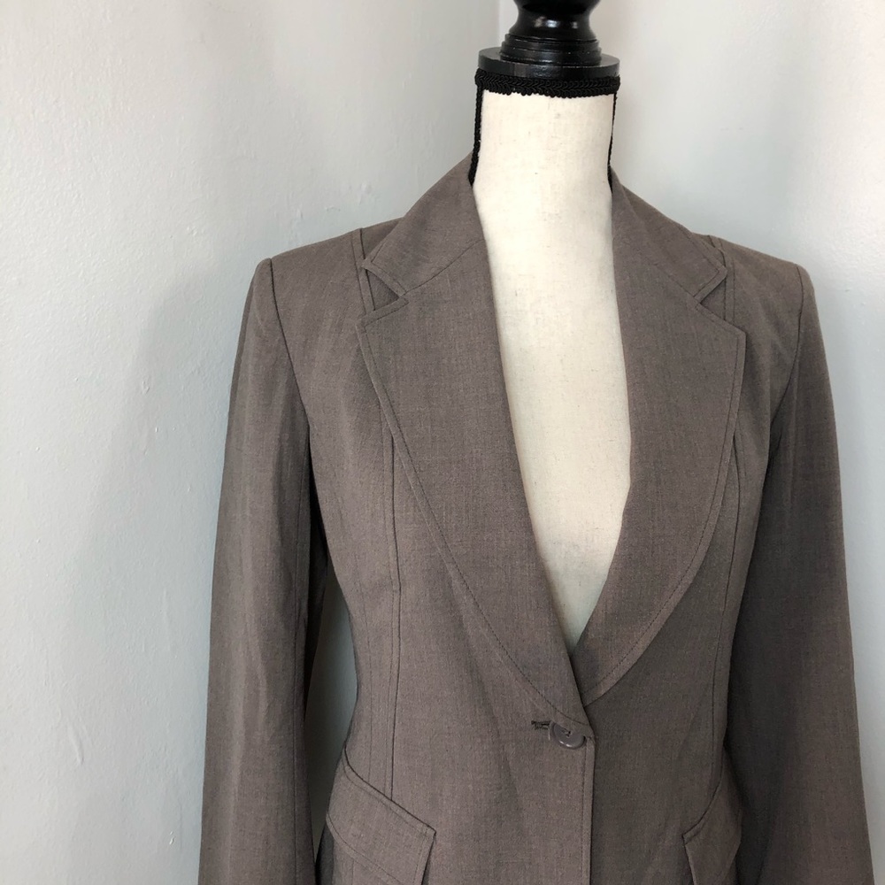 [SOLD] Express Single Button Blazer Jacket 6 - Picture 3 of 6
